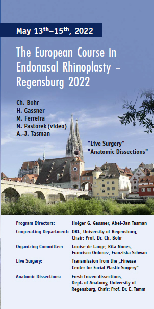 European Course Endonasal Rhinoplasty Regensburg 2022